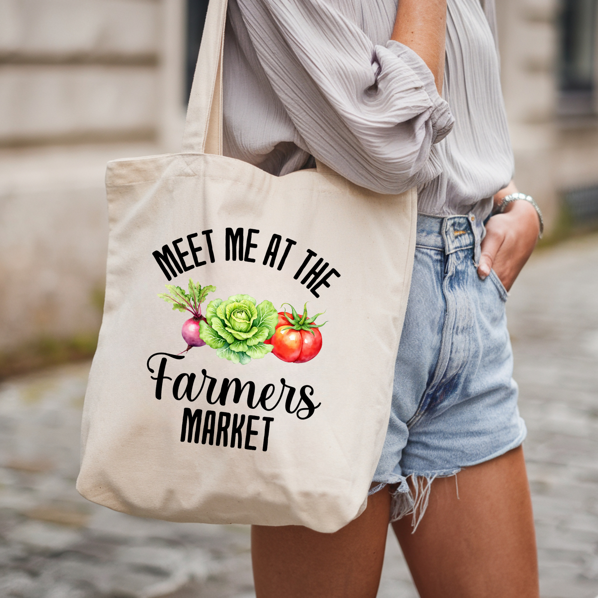 Farmer's Market Tote Bag