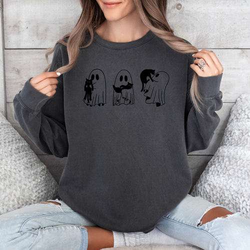 Ghosts and Black Cats Sweatshirt