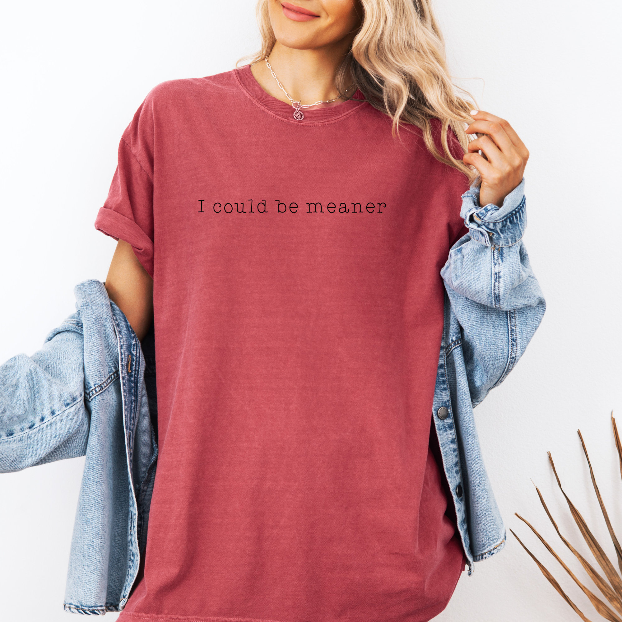 I Could Be Meaner Tee