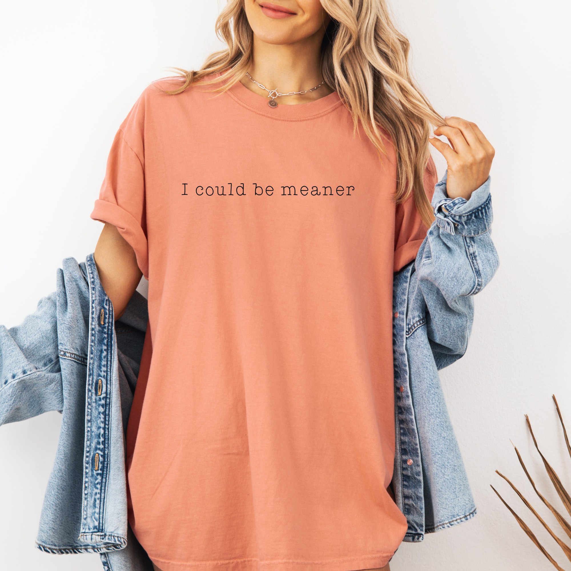 I Could Be Meaner Tee