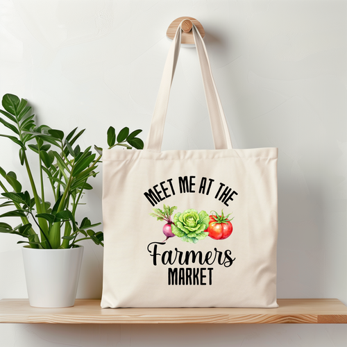 Farmer's Market Tote Bag